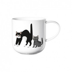 mug, surprised cats