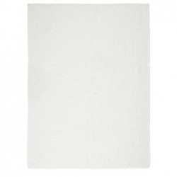 torchon tricoté, blanc