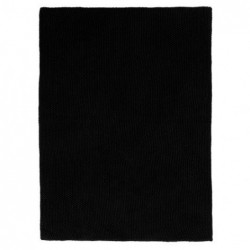 torchon tricoté, noir