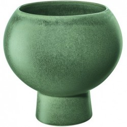 vase/ cache-pot, moss